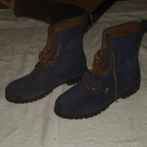 Ralph Lauren leather/Swede boots